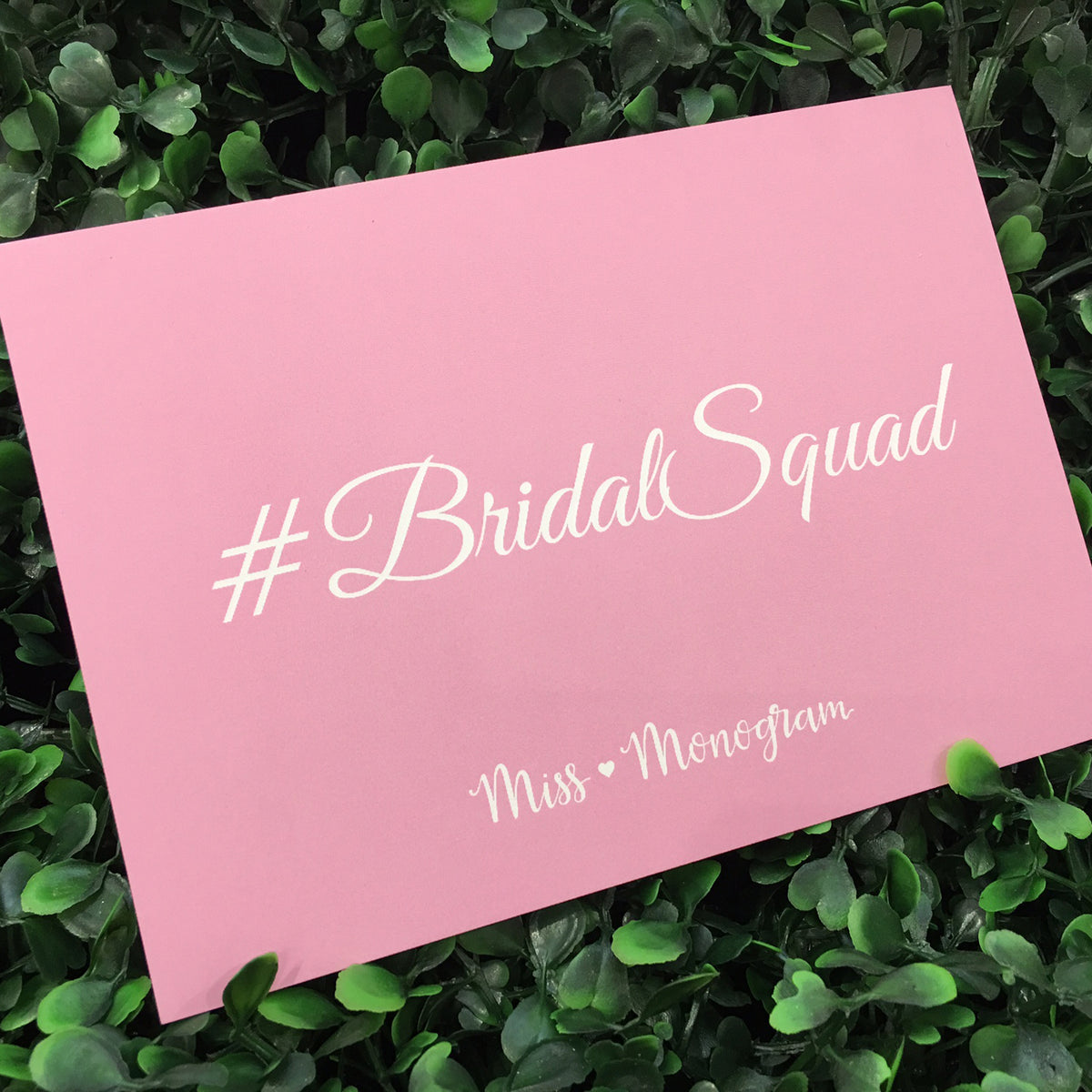 gift-card-#Bridal-squad | Miss Monogram